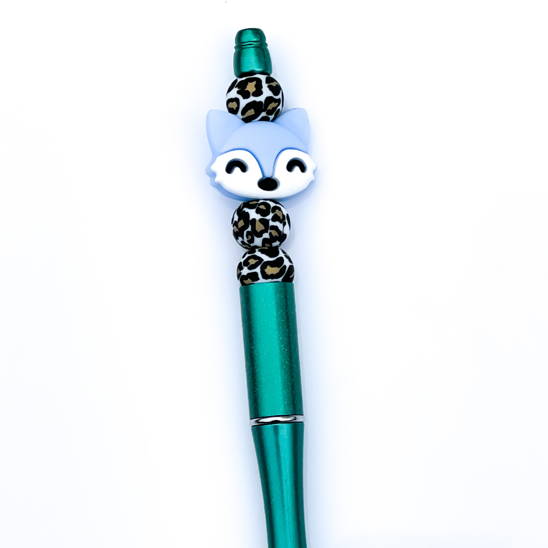 Beaded Fidget Pen summer Edition Silicone Beads Sensory Stress