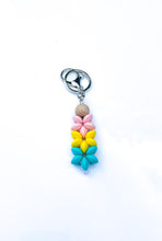 Load image into Gallery viewer, Floral Beaded Fidget Keychains
